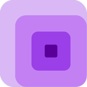 Sample logo sized for Apple Touch Icon at 180 by 180 pixels