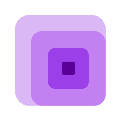 Circle-safe logo sitting fully inside a round avatar crop